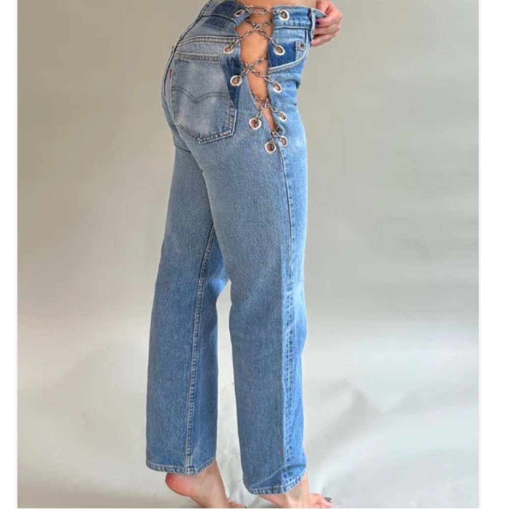 EB Denim x Levis Vintage Chain Jeans XXS